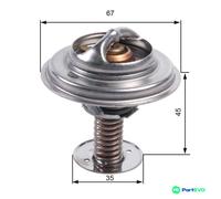 GATES COOLANT THERMOSTAT TH45682G1 FOR LAND ROVER