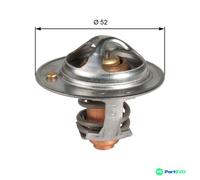 GATES COOLANT THERMOSTAT TH48682G1 FOR MITSUBISHI SMART