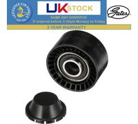 Gates Deflection Guide Pulley V-Ribbed Belt For Volvo V70 2009-2011 1.6 T36034