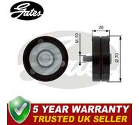 Gates Drive Belt Deflection Guide Pulley Fits Voyager Cherokee - T36363