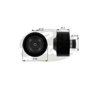 Gates DriveAlign Idler Pulley - T36034