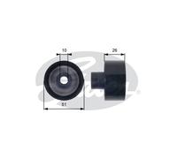 Gates DriveAlign Idler Pulley - T36090