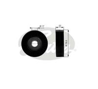 Gates DriveAlign Idler Pulley - T36183