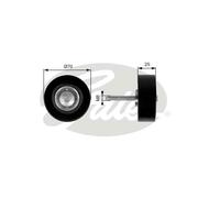 Gates DriveAlign Idler Pulley - T36263