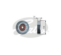 Gates DriveAlign Idler Pulley - T36395