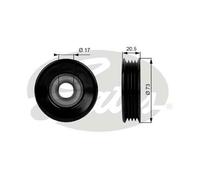 Gates DriveAlign Idler Pulley T38030 - OE Part For Subaru