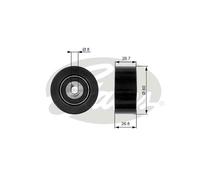 Gates DriveAlign Idler Pulley - T38280