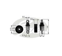 Gates DriveAlign Tensioner Pulley - T38242