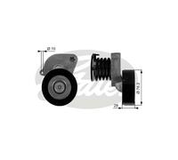 Gates DriveAlign Tensioner Pulley - T38346
