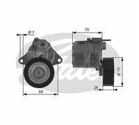 Aux Belt Tensioner fits MERCEDES S320 W220 3.2D 99 to 05 Drive V-Ribbed Gates