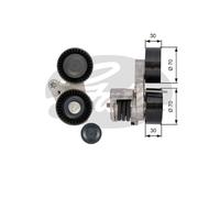 Gates DriveAlign Tensioner Unit - T39114