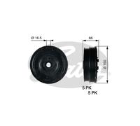 Gates DriveAlign Torsional Vibration Damper - TVD1068