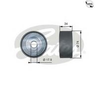 Gates V-Ribbed Belt Deflection/Guide Pulley fits Man Neoplan Plaxton