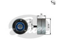 GATES T36529 Deflection / Guide Pulley, v-ribbed belt