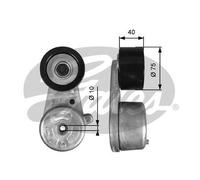 GATES T38720 Belt Tensioner, v-ribbed belt
