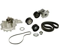 GATES KP16PK1640 Water Pump + V-Ribbed Belt Set for FORD,FORD AUSTRALIA