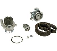 Timing Belt & Water Pump Kit fits AUDI A2 8Z0 1.4D 00 to 05 Set Gates Quality