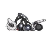 GATES KP66PK2500 Water Pump + V-Ribbed Belt Kit