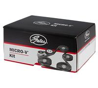GATES Micro-V Kit K016PK1725, V Belts Drive Belt Kit