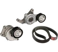 Gates Micro-V Stop Start Belt Kit fits Peugeot EXPERT BlueHDi 120 - 2.0 - 16- K0