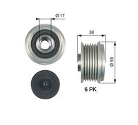 GATES OAP7177 Alternator Freewheel Clutch