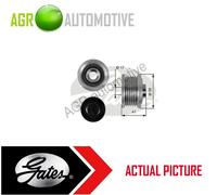 GATES OVER RUNNING ALTERNATOR PULLEY OE QUALITY REPLACE OAP7052
