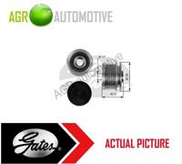 GATES OVER RUNNING ALTERNATOR PULLEY OE QUALITY REPLACE OAP7106