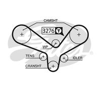 Gates Powergrip Timing Belt Kit K025344XS - High Quality Part For Audi