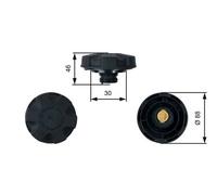 Gates RC248 Radiator Cap