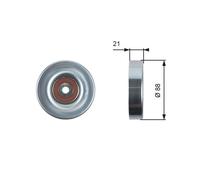 Gates T36395 V-Ribbed Belt Deflection/Guide Pulley Fits Daihatsu Toyota