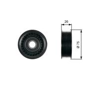 Gates T36476 DriveAlign Idler