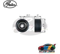 Gates T38028 Deflection Guide Pulley Metal 37 mm Fits Daimler XJ 1997-2003