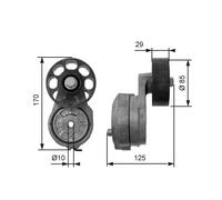 GATES T38425 Tensioner pulley
