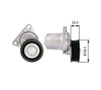 Gates T39074 V-Ribbed Belt Belt Tensioner Replacement Service Fits Mazda