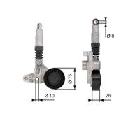 Gates T39099 V-Ribbed Belt Belt Tensioner Replacement Fits Audi A4 A6 A6 Allroad