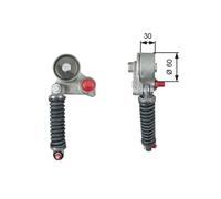 Gates T39264 V-Ribbed Belt Belt Tensioner Replacement Fits Suzuki Grand Vitara
