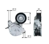 Gates T39400 V-Ribbed Belt Belt Tensioner Replacement Service Fits BMW Mini