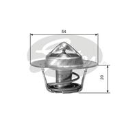 Gates Thermostat, coolant - TH00171G1