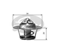 Gates Thermostat, coolant - TH00191