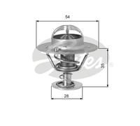 Gates Thermostat, coolant - TH00782G1