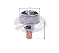 Gates Thermostat, coolant - TH01483