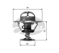 Gates Thermostat, coolant - TH04277G1