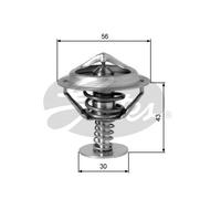 Gates Thermostat, coolant - TH05382G1