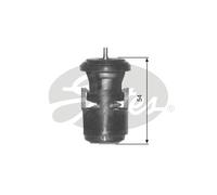 Gates Thermostat, coolant - TH14787G1