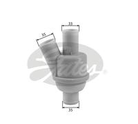 Gates Thermostat, coolant - TH35882