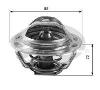 Genuine Gates Engine Cooling Thermostat - TH13783G1