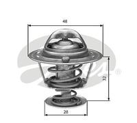 Gates Thermostat for Nissan Sunny i E16i 1.6 Litre August 1986 to August 1989