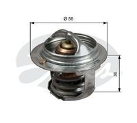 Gates Thermostat for Subaru Tribeca B9 EZ30 3.0 Litre October 2006 to Present