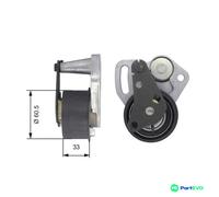 GATES TIMING BELT TENSIONER PULLEY T43107 FOR ALFA ROMEO