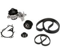 GATES Timing Belt/Water Pump for Vauxhall Crossland X 1.2 Mar 2017 to Present